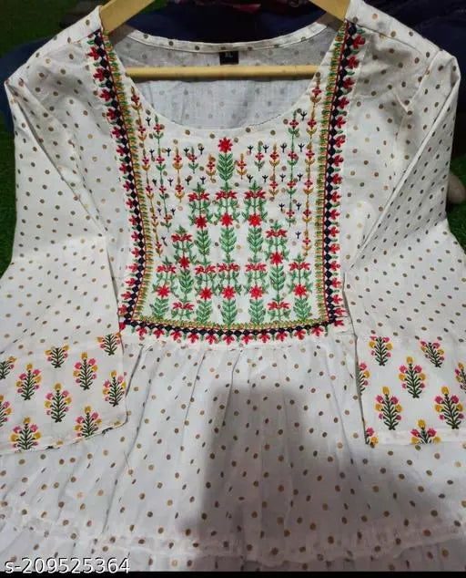 Anarkali White Gown For Women - OrderMeFirst