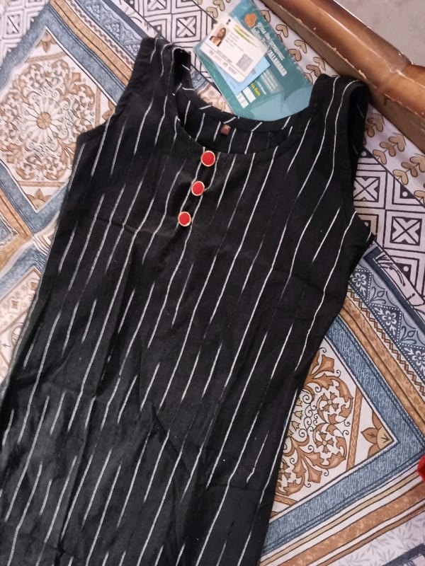 Arvi Creation Women's Cotton A-Line Kurti OrderMeFirst