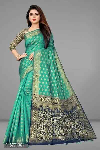 Banarasi Silk Jacquard Sarees with Blouse