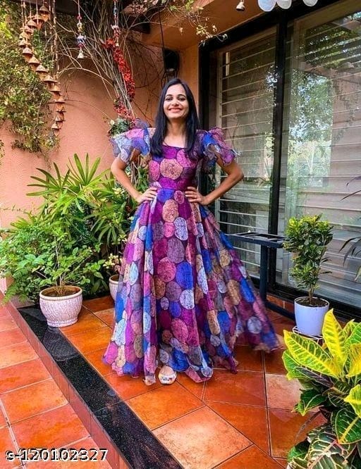 Beautiful Ladies Designer One Piece Gown OrderMeFirst