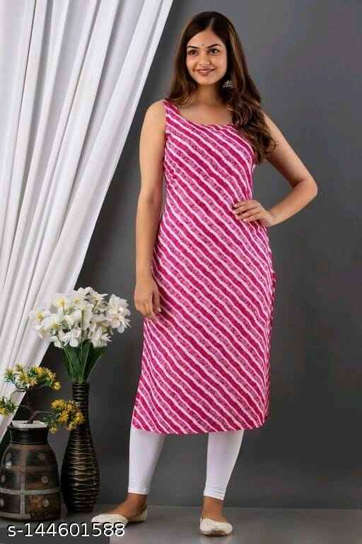 Best-Selling Sleeveless Kurtis