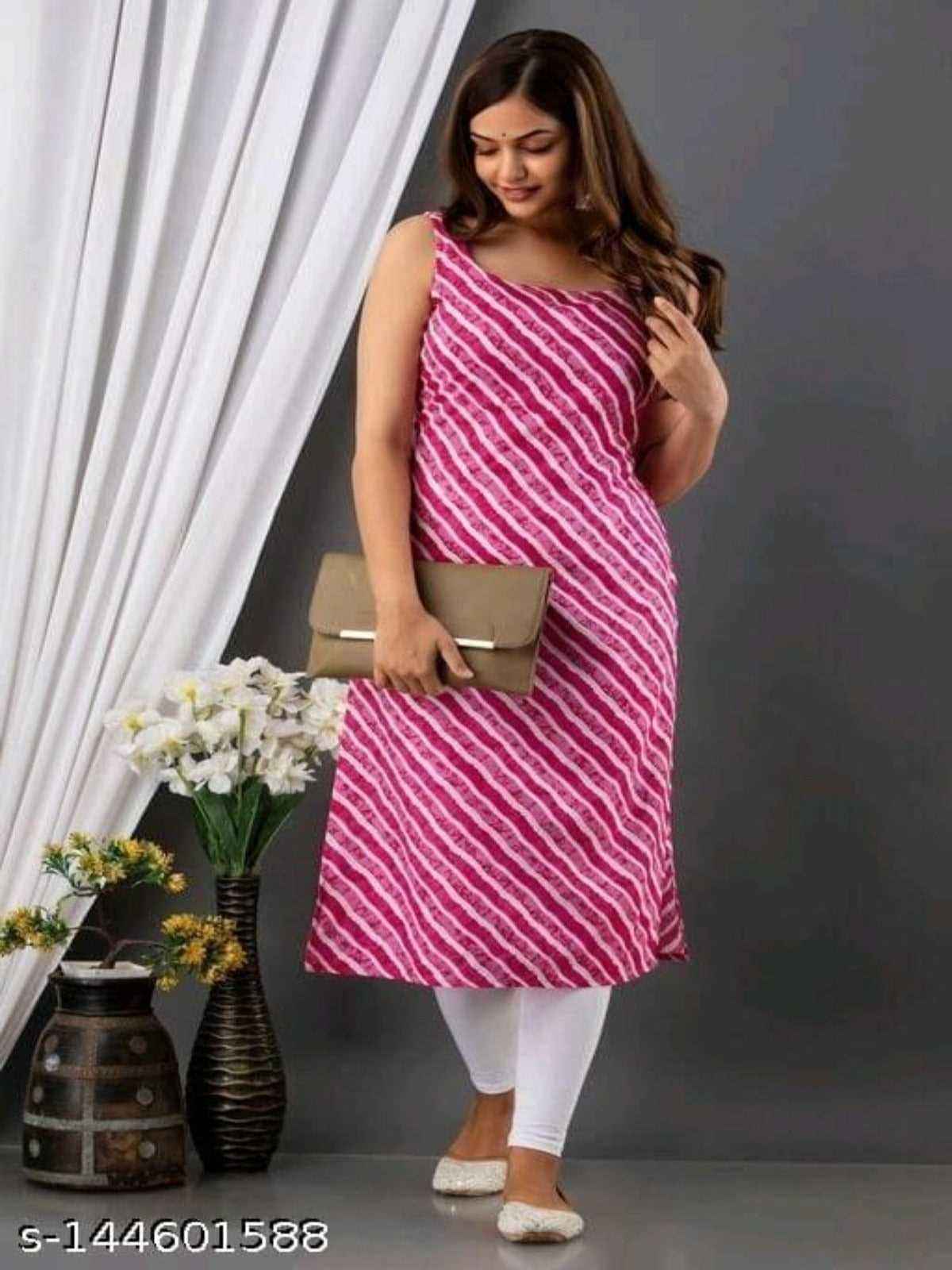 Best-Selling Sleeveless Kurtis