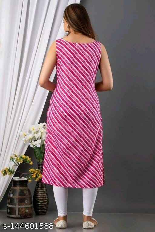 Best-Selling Sleeveless Kurtis