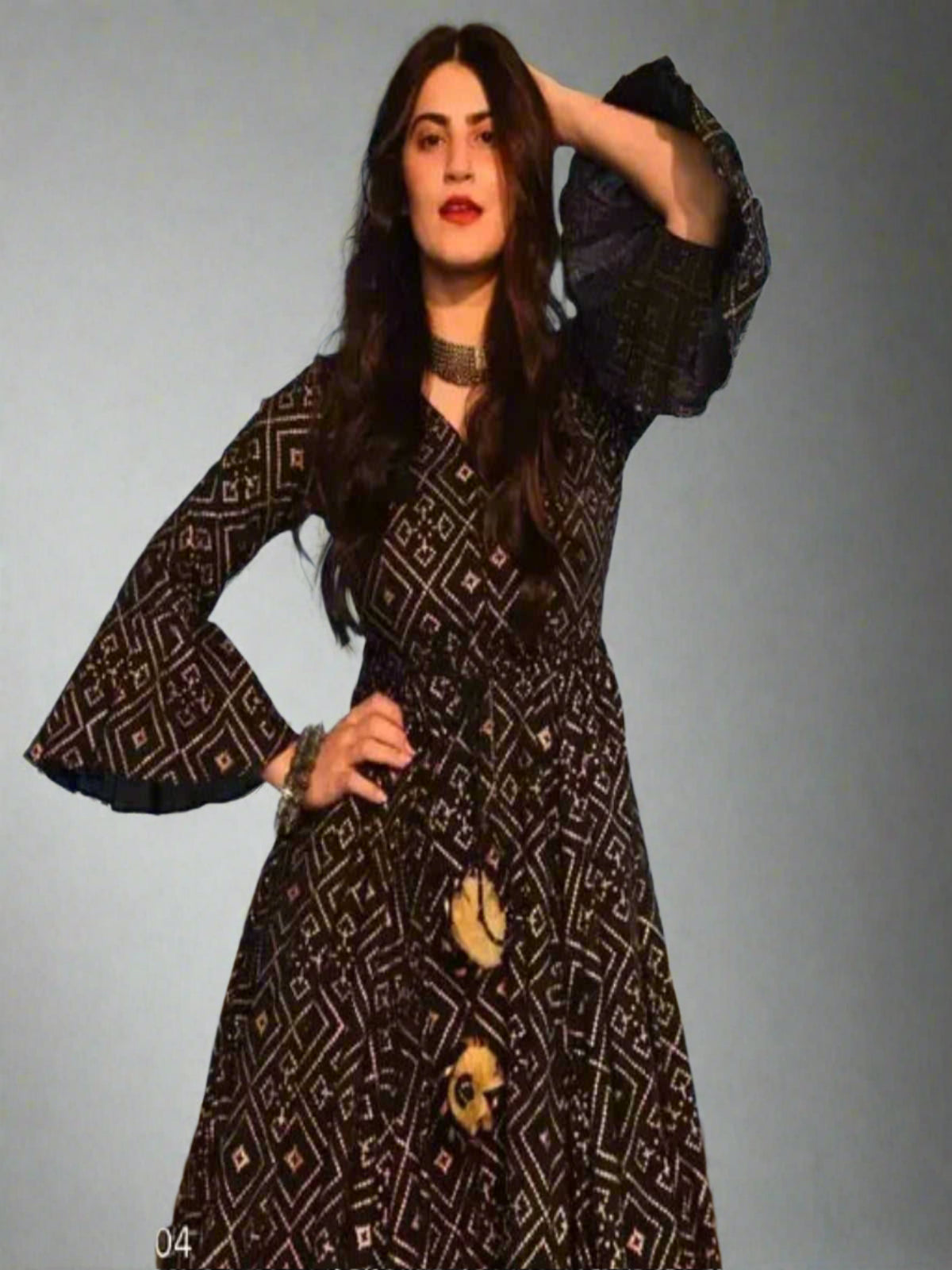 Black Anarkali Gown OrderMeFirst