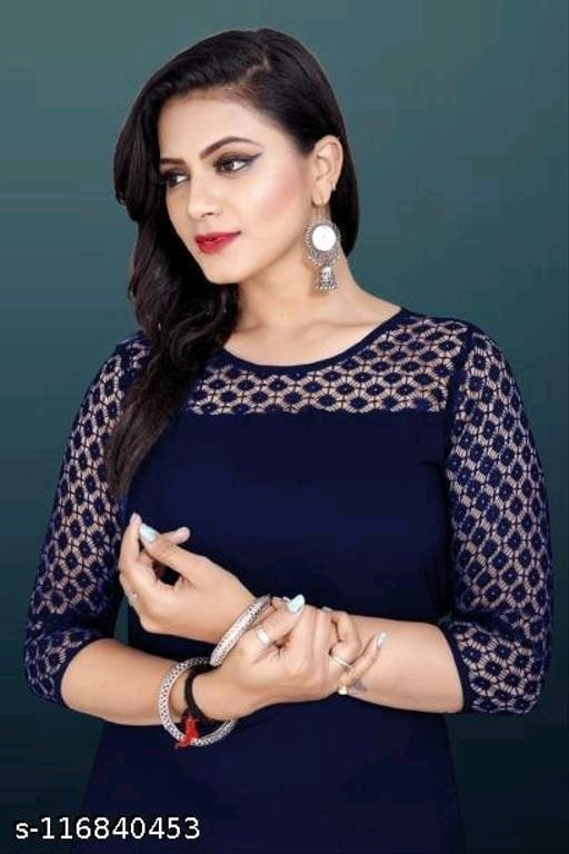 Casual American Crepe Kurti - OrderMeFirst