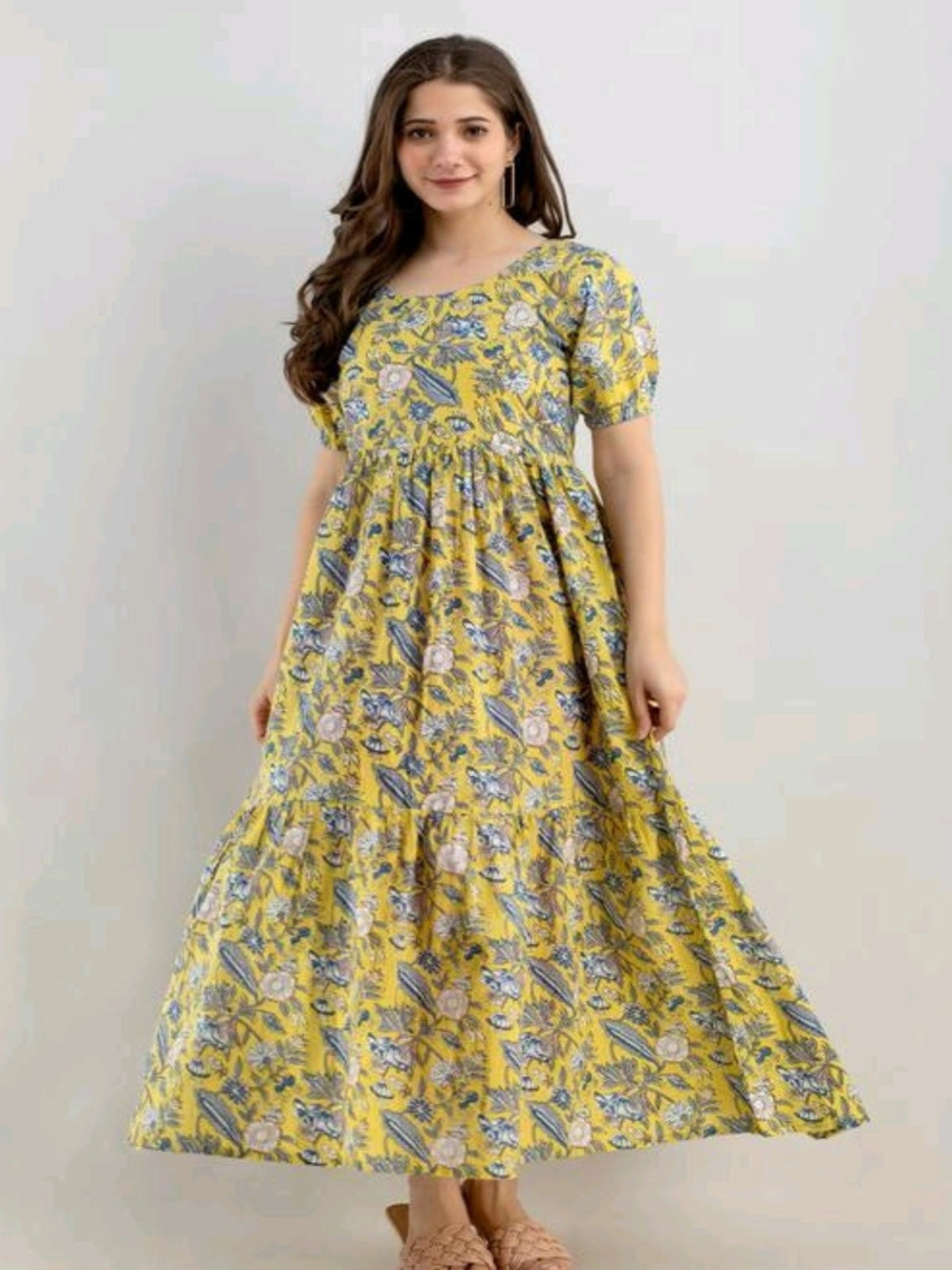 Designer Cotton Gown OrderMeFirst