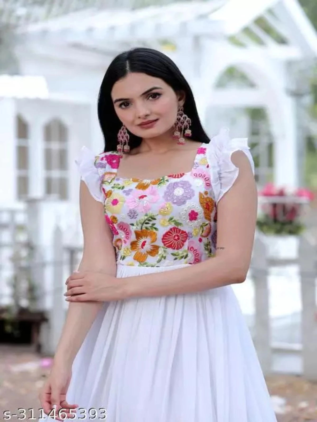 Designer Faux Blooming Gown OrderMeFirst