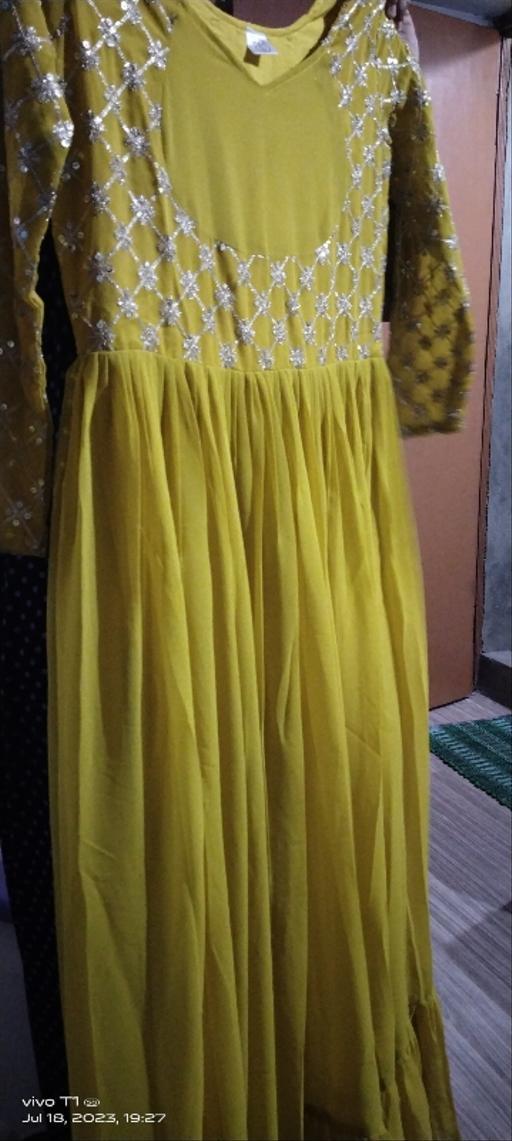 Designer Gown With Sequins Work - OrderMeFirst