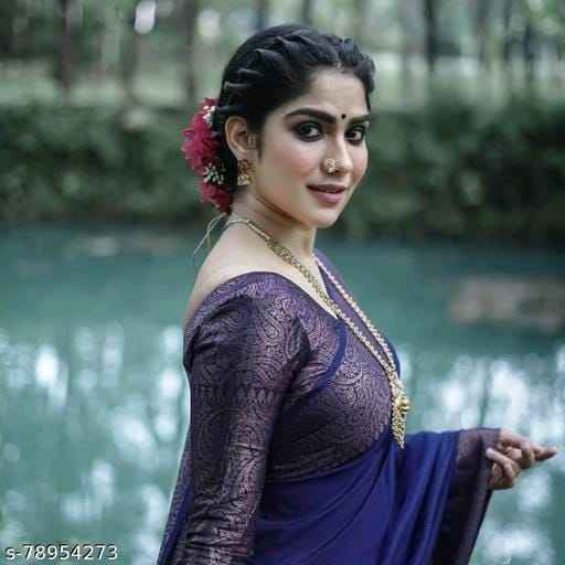 Fancy Banarasi Cotton Silk Saree