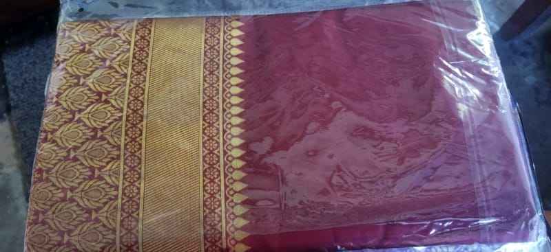 Fancy Banarasi Cotton Silk Saree