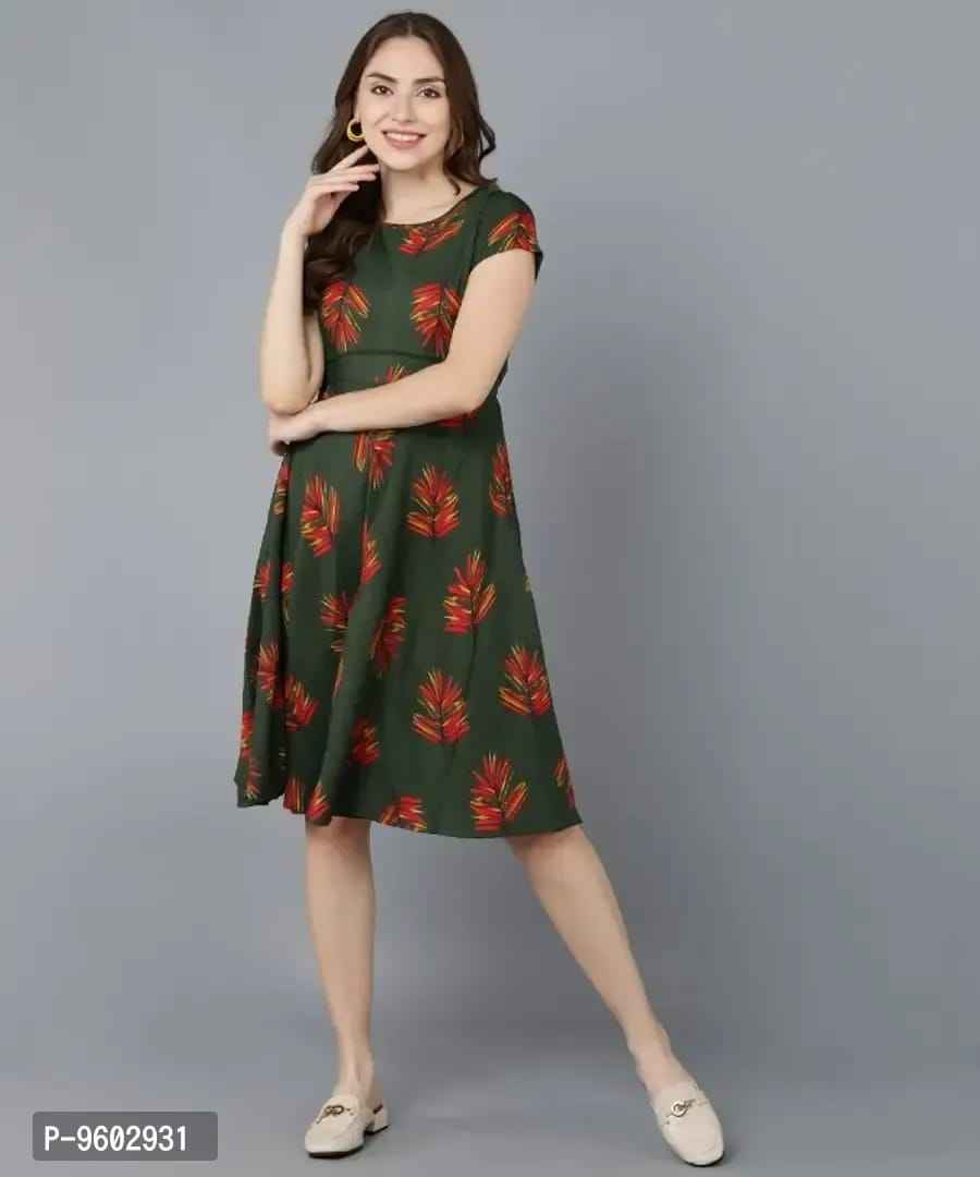 Flare Skater Western Dresses