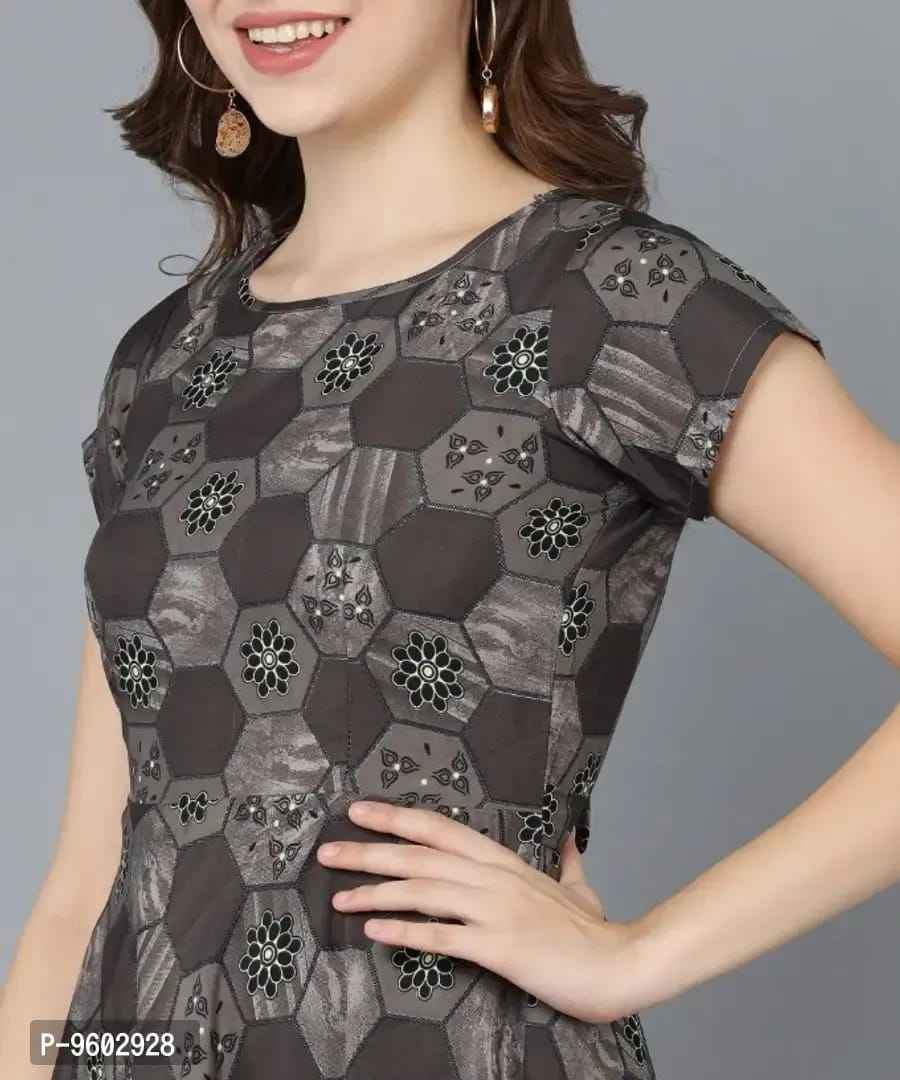 Flare Skater Western Dresses