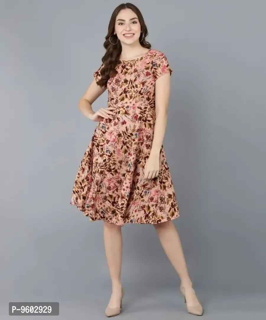 Flare Skater Western Dresses