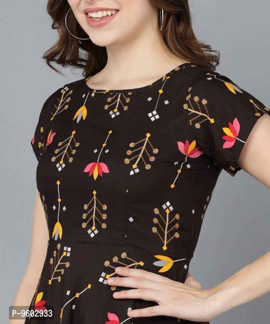 Flare Skater Western Dresses