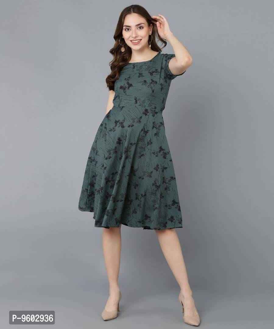Flare Skater Western Dresses