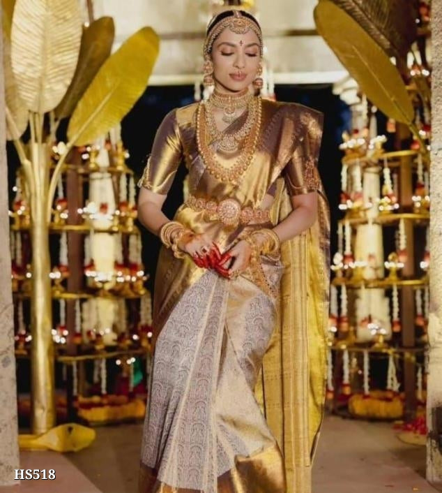 Premium Banarasi Soft Saree - OrderMeFirst
