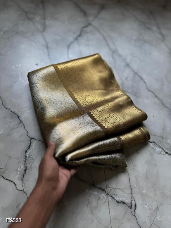 Premium Banarasi Soft Saree - OrderMeFirst
