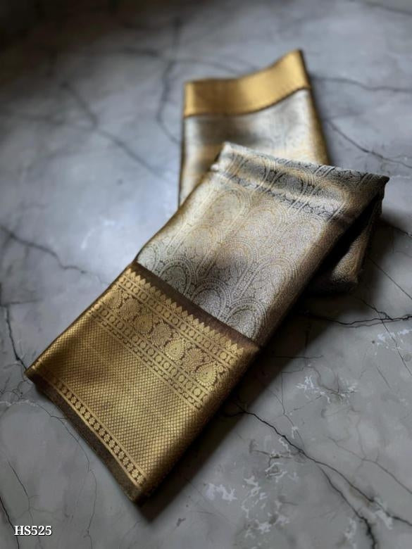 Premium Banarasi Soft Saree - OrderMeFirst