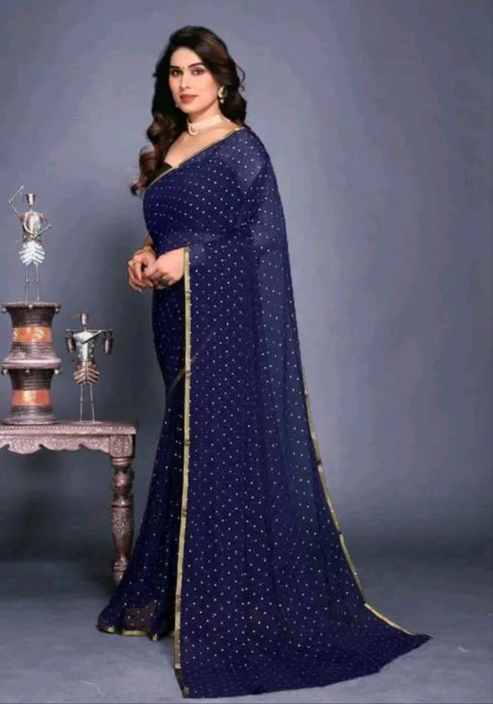 Pure Chiffon Saree