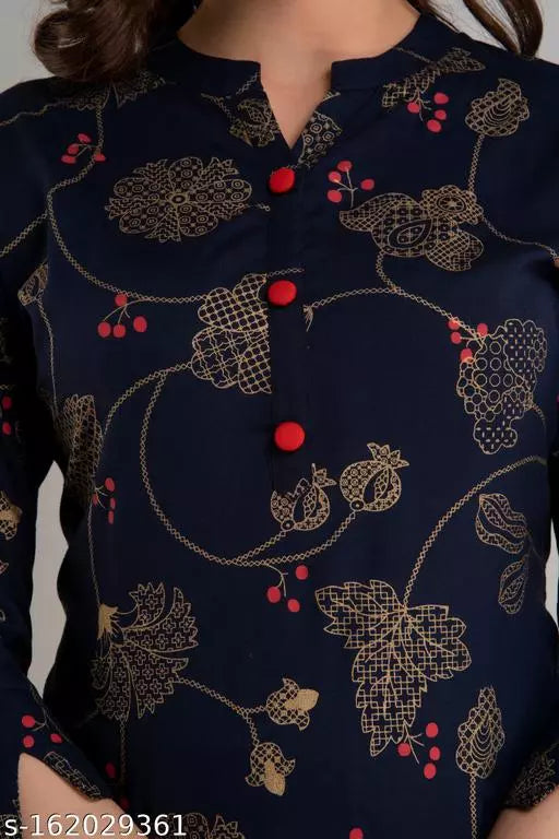 JIYA Women's Rayon Printed Stylish Top - OrderMeFirst