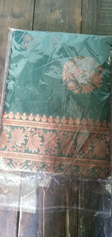 Kanchipuram Silk Saree With Blouse Piece - OrderMeFirst