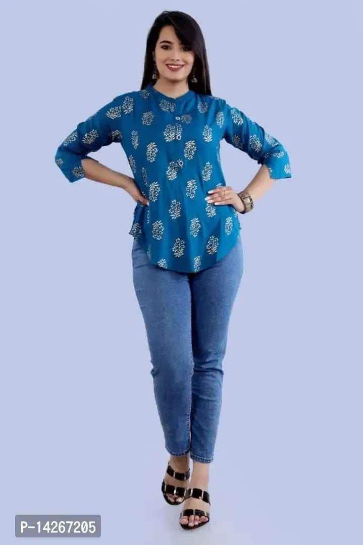 Malia Fashion Rayon Trending Designed Tops