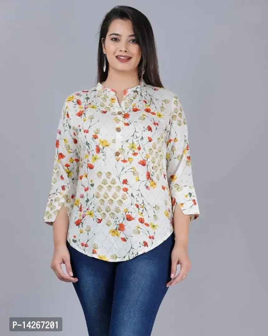 Malia Fashion Rayon Trending Tops