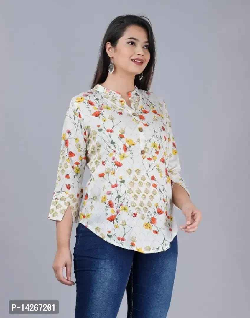 Malia Fashion Rayon Trending Tops