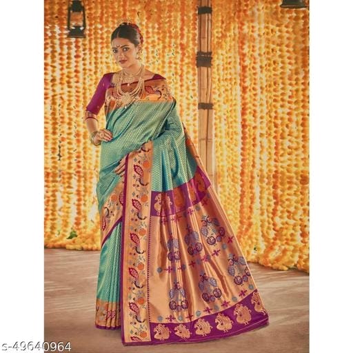 Paithani silk Traditional saree - OrderMeFirst
