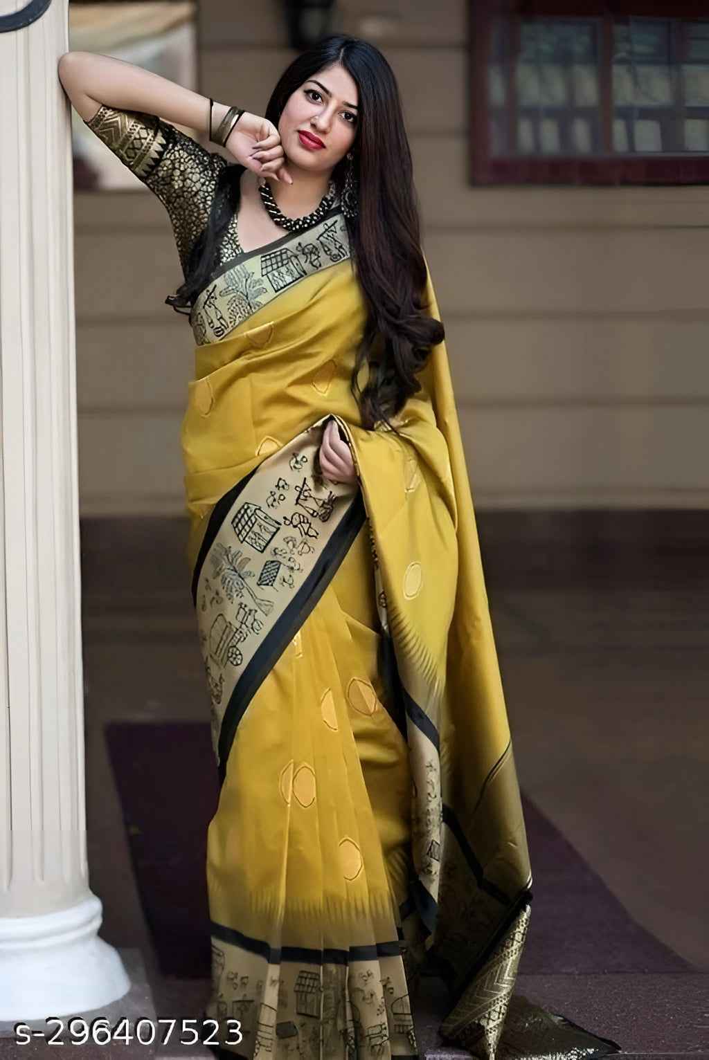Printed Fashion Art Silk,Jacquard Saree