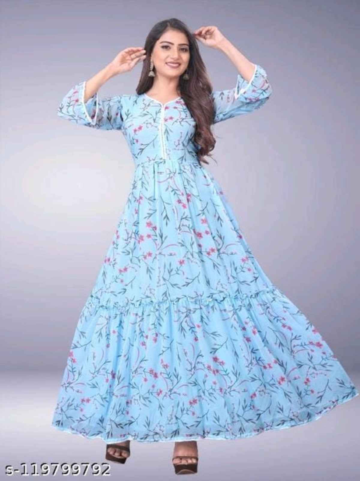 PumPum Floral Gowns