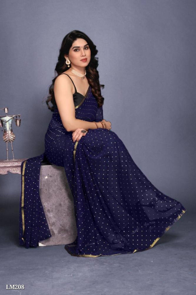 Pure Chiffon Saree