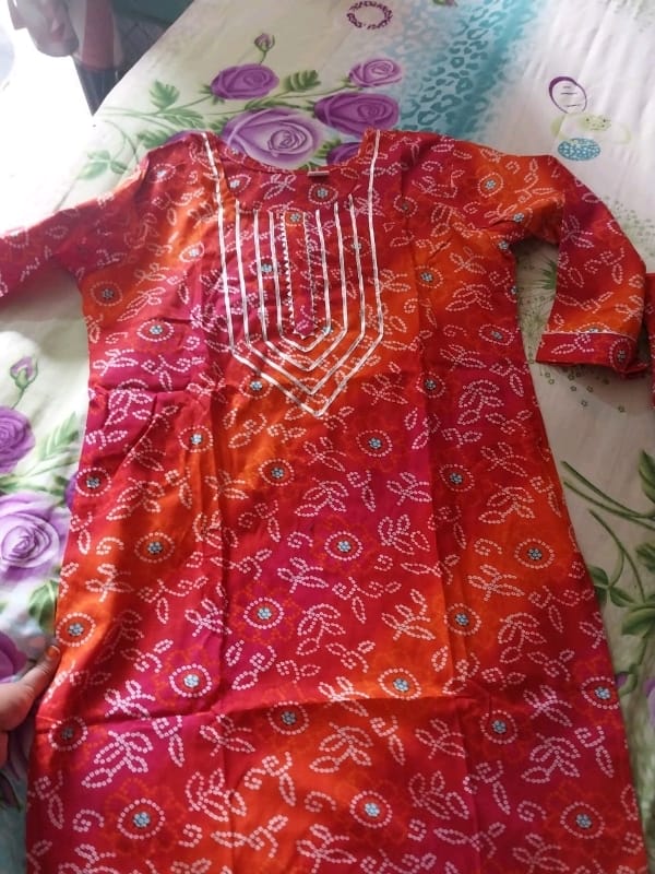 Rajasthani Printed Kurta With Pant Set - OrderMeFirst