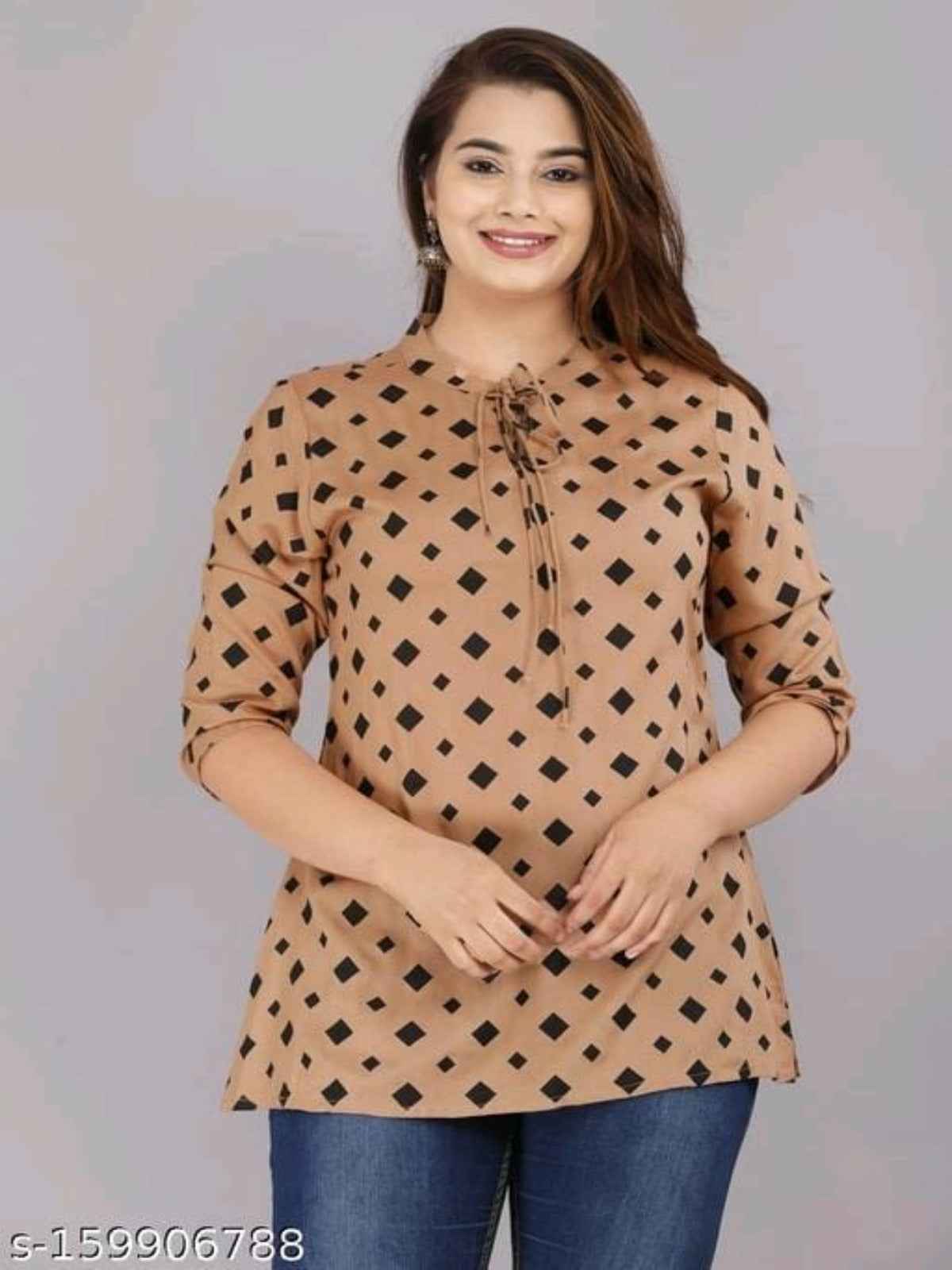 Rayon Frill top