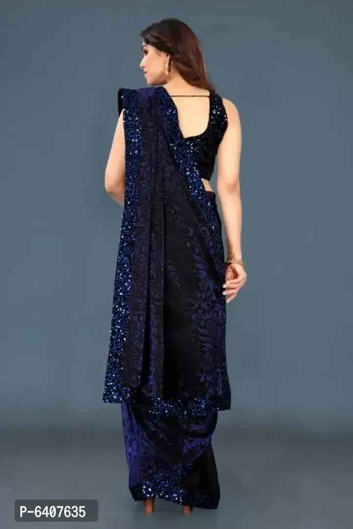 Sequin Lace Border Sarees