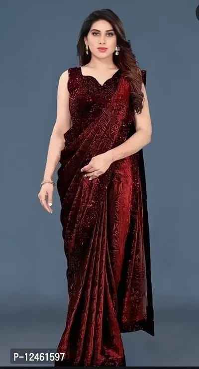 Sequin Lace Border Sarees