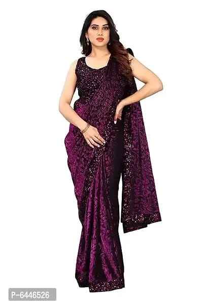 Sequin Lace Border Sarees