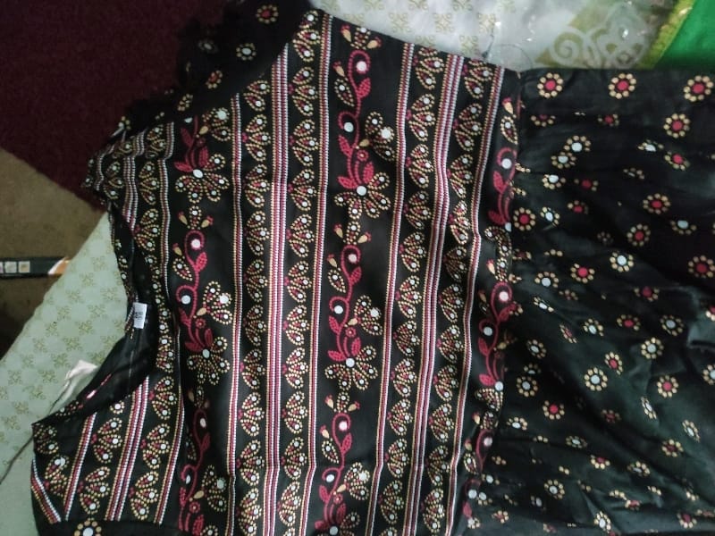 Stylish Rayon Printed Black women Kurtis - OrderMeFirst