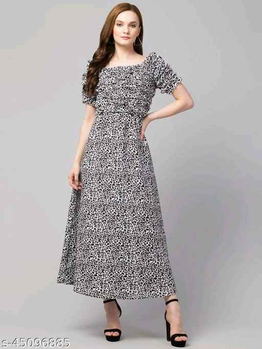 Tiger Print Women Dresses