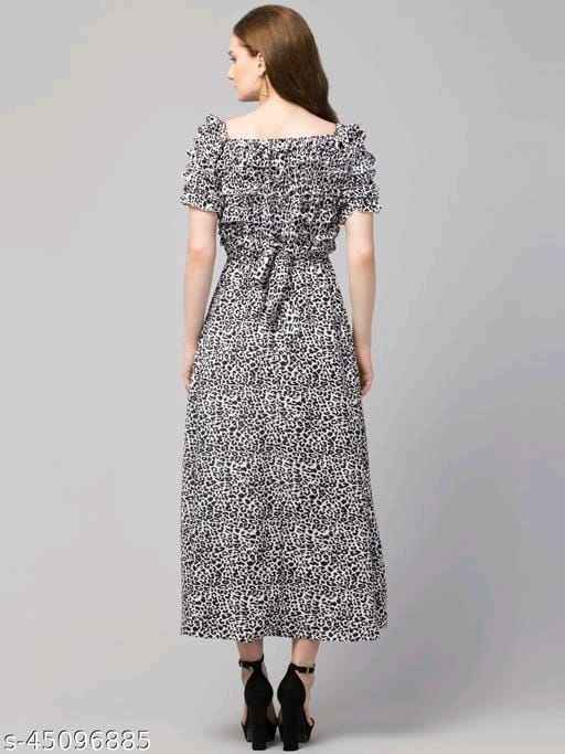 Tiger Print Women Dresses
