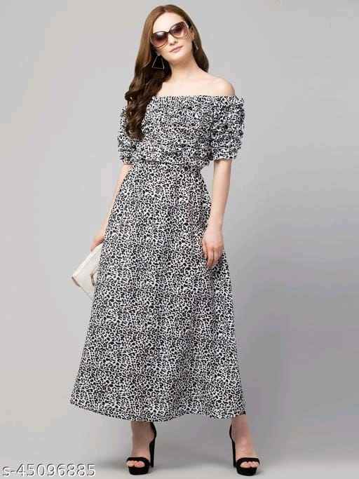Tiger Print Women Dresses