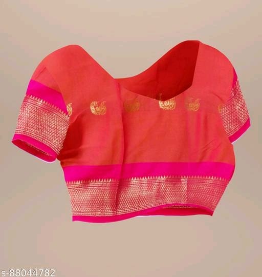 Traditional Paithani Silk Sarees With Contrast Blouse Piece - OrderMeFirst