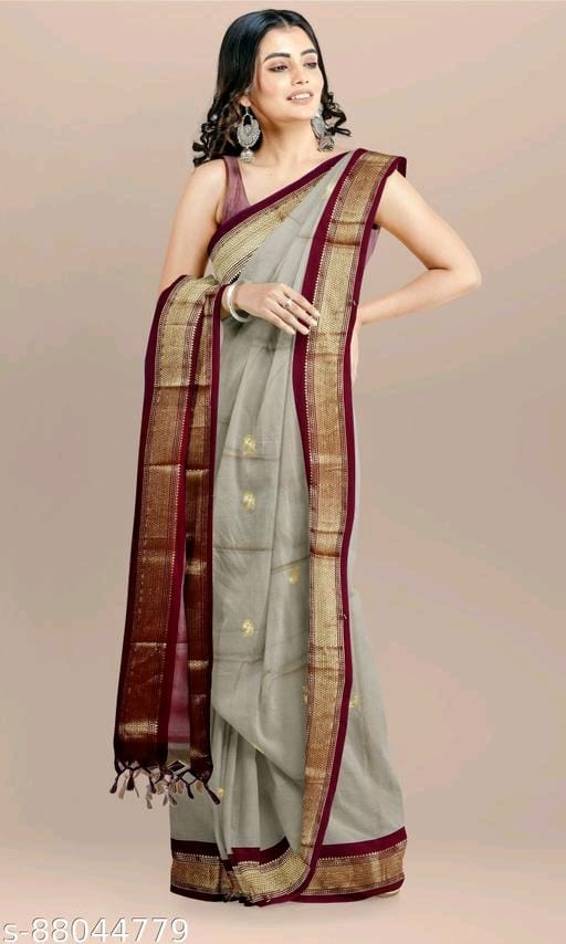Traditional Paithani Silk Sarees With Contrast Blouse Piece - OrderMeFirst