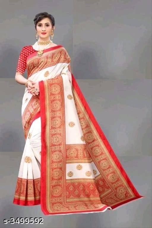 Trendy Art Silk Women's Sarees OrderMeFirst