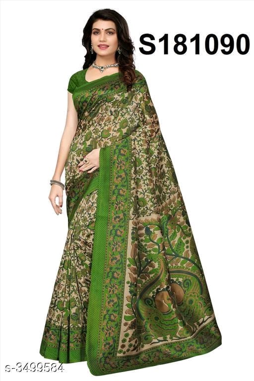 Trendy Art Silk Women's Sarees OrderMeFirst