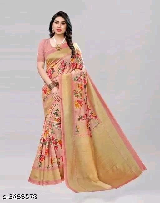 Trendy Art Silk Women's Sarees OrderMeFirst