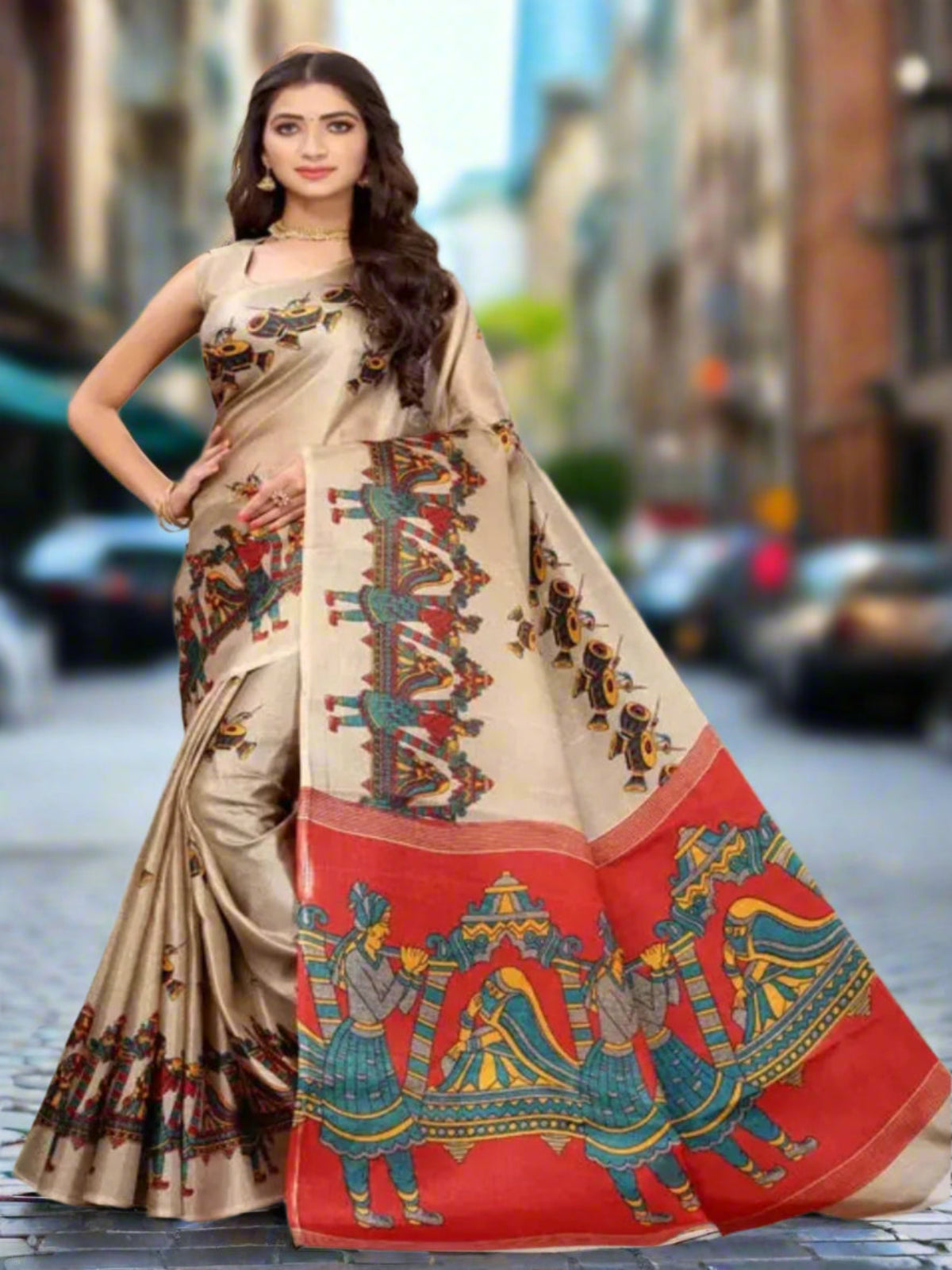 Trendy Art Silk Women's Sarees - OrderMeFirst