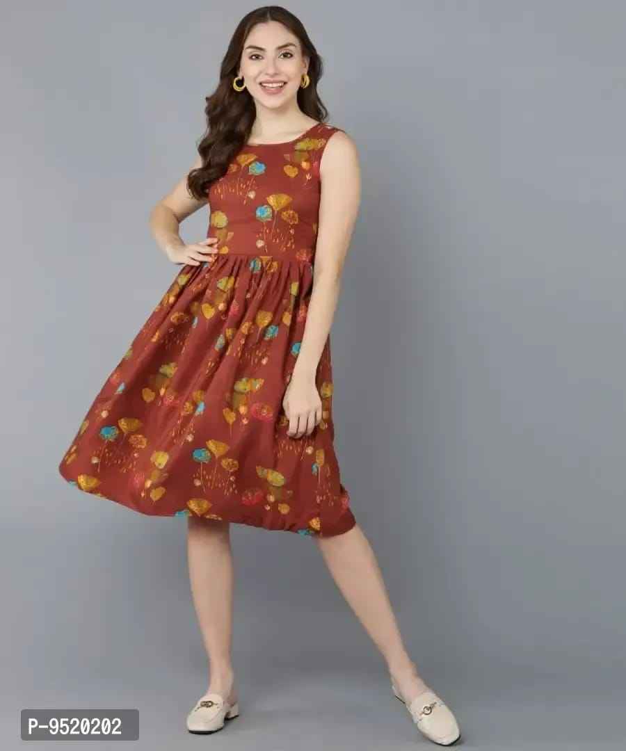 Trendy Crepe Dresses