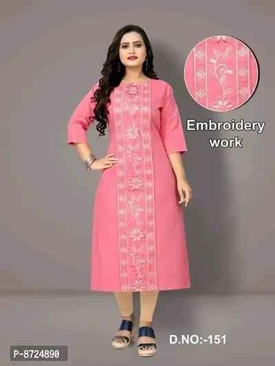 Trendy Rayon Straight Kurti