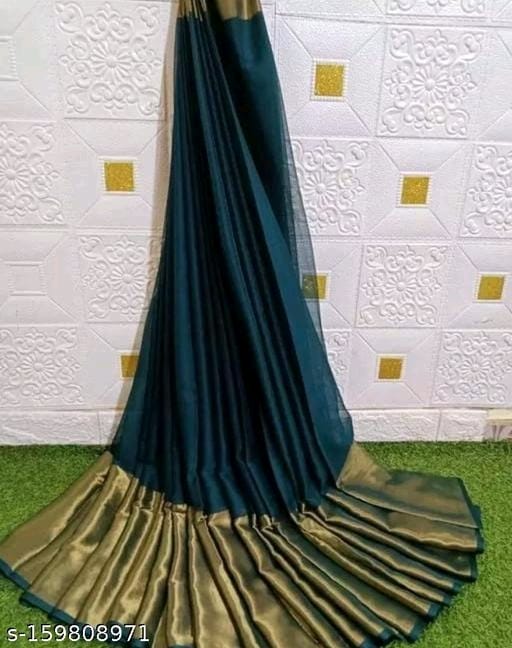 Two-Tone Chiffon Saree With Blouse - OrderMeFirst